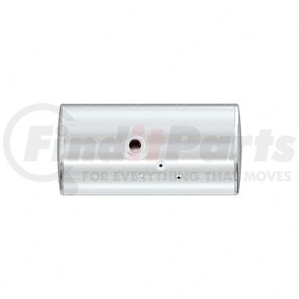 A03-34593-281 by FREIGHTLINER - Fuel Tank - Aluminum, 22.88 in., RH, 80 gal, Polished, without Exhaust Fuel Gauge Hole