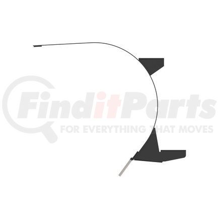 A03-34613-000 by FREIGHTLINER - Fuel Tank Strap - Steel