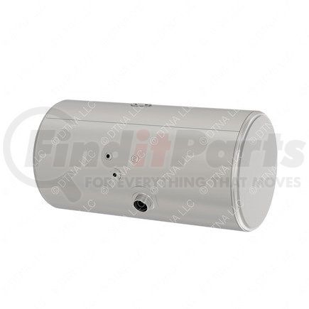 A03-34630-201 by FREIGHTLINER - Fuel Tank - Aluminum, 25 in., RH, 100 gal, Polished, without Exhaust Fuel Gauge Hole