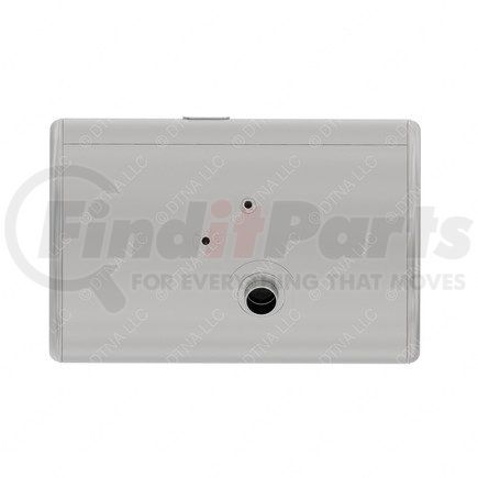 A03-34631-251 by FREIGHTLINER - Fuel Tank - Aluminum, 25 in., RH, 80 gal, Polished, without Exhaust Fuel Gauge Hole