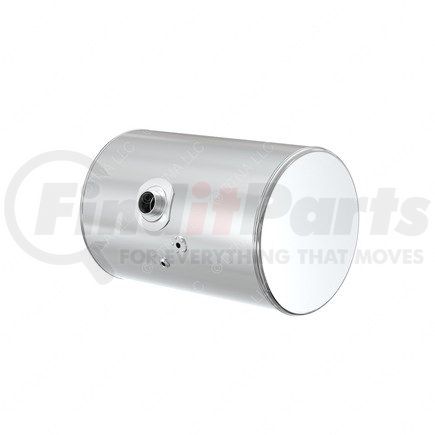 A03-34624-161 by FREIGHTLINER - Fuel Tank - Aluminum, 22.88 in., RH, 100 gal, Plain, without Exhaust Fuel Gauge Hole