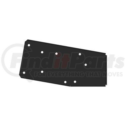 A03-35367-001 by FREIGHTLINER - Air Cleaner Bracket - Steel, Black, 0.12 in. THK