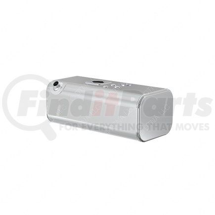 A03-35654-261 by FREIGHTLINER - Fuel Tank - Aluminum, RH, 50 gal, Plain, without Exhaust Fuel Gauge Hole