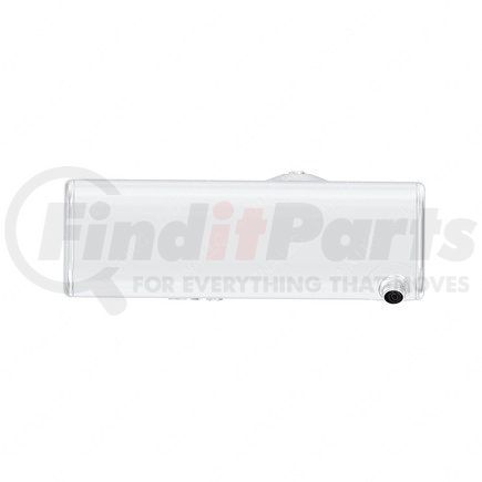 A03-35654-801 by FREIGHTLINER - Fuel Tank - Aluminum, RH, 40 gal, Plain, without Exhaust Fuel Gauge Hole