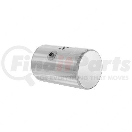 A03-37852-160 by FREIGHTLINER - Fuel Tank - Aluminum, 25 in., LH, 80 gal, Plain, Auxiliary 2