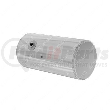 A03-37889-161 by FREIGHTLINER - Fuel Tank - Aluminum, 25 in., RH, 100 gal, Plain, without Electrical Flow Gauge Hole