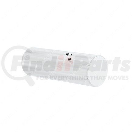 A03-36076-185 by FREIGHTLINER - Fuel Tank - Aluminum, 22.88 in., RH, 140 gal, Polished, without Exhaust Fuel Gauge Hole