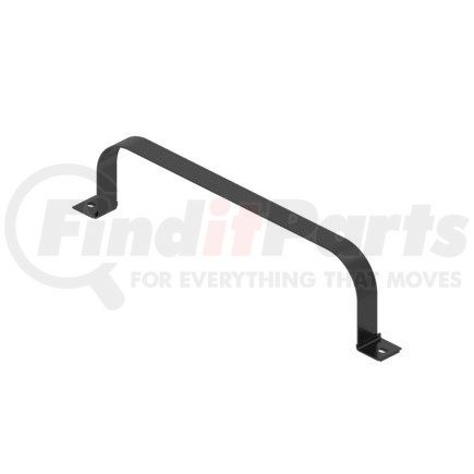 A03-37203-002 by FREIGHTLINER - Fuel Tank Strap - Steel, Black