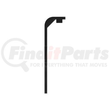 A03-37421-000 by FREIGHTLINER - Air Cleaner Bracket - Steel, Black, 0.25 in. THK