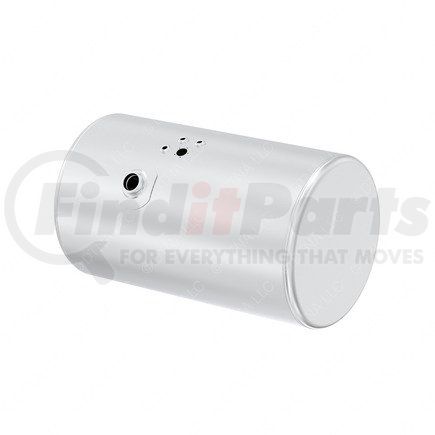 A03-39542-130 by FREIGHTLINER - Fuel Tank - Aluminum, 25 in., LH, 90 gal, Plain, Auxiliary 2