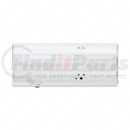 A03-39595-134 by FREIGHTLINER - Fuel Tank - Aluminum, 25 in., LH, 130 gal, Polished, Auxiliary 2