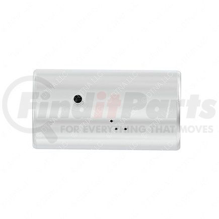 A03-39600-131 by FREIGHTLINER - Fuel Tank - Aluminum, 25 in., RH, 100 gal, Plain, Auxiliary, without Exhaust Fuel Gauge Hole