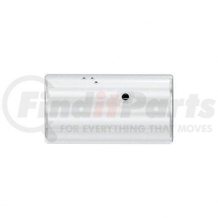 A03-39600-165 by FREIGHTLINER - Fuel Tank - Aluminum, 25 in., RH, 100 gal, Polished, Auxiliary 2, without Exhaust Fuel Gauge Hole