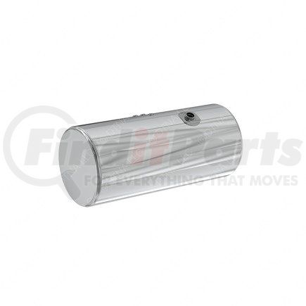 A03-39602-165 by FREIGHTLINER - Fuel Tank - Aluminum, 25 in., RH, 120 gal, Polished, Auxiliary 2, without Exhaust Fuel Gauge Hole