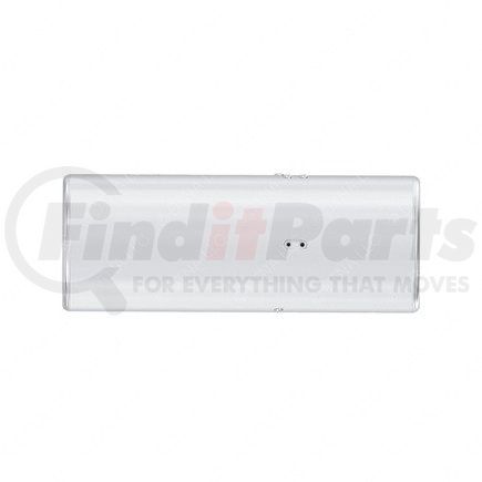 A03-39604-161 by FREIGHTLINER - Fuel Tank - Aluminum, 25 in., RH, 140 gal, Plain, Auxiliary 2, without Exhaust Fuel Gauge Hole