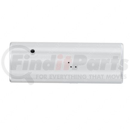 A03-39605-131 by FREIGHTLINER - Fuel Tank - Aluminum, 25 in., RH, 150 gal, Plain, Auxiliary, without Exhaust Fuel Gauge Hole