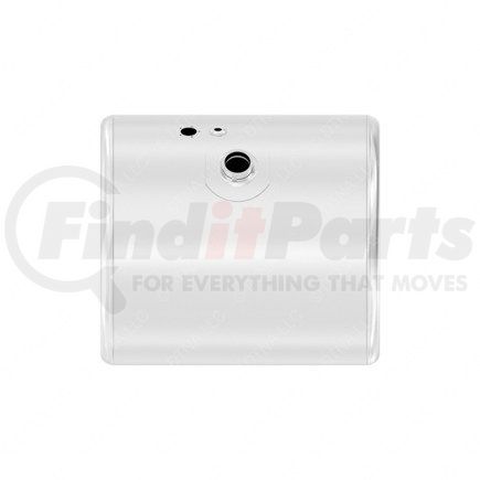 A03-39642-131 by FREIGHTLINER - Fuel Tank - Aluminum, 25 in., RH, 60 gal, Plain, 25 deg, without Exhaust Fuel Gauge Hole