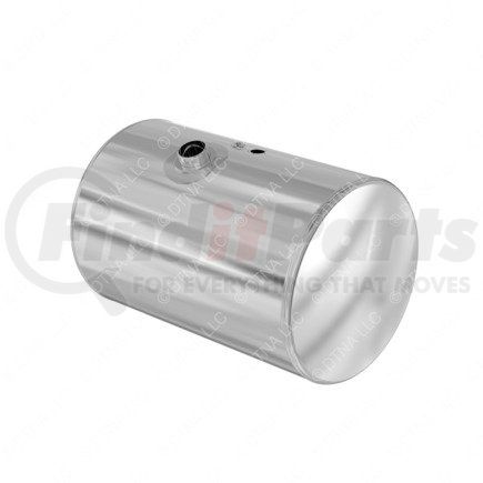 A03-39642-130 by FREIGHTLINER - Fuel Tank - Aluminum, 25 in., LH, 60 gal, Plain, 25 deg