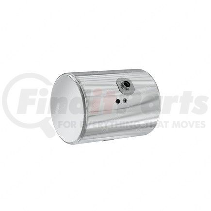 A03-39643-134 by FREIGHTLINER - Fuel Tank - Aluminum, 25 in., LH, 70 gal, Polished, 25 deg