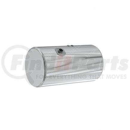 A03-39543-134 by FREIGHTLINER - Fuel Tank - Aluminum, 25 in., LH, 100 gal, Polished, Auxiliary 2