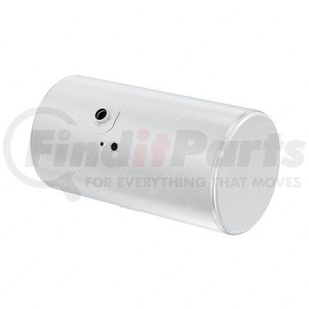 A03-39646-161 by FREIGHTLINER - Fuel Tank - Aluminum, 25 in., RH, 100 gal, Plain, 25 deg, without Exhaust Fuel Gauge Hole