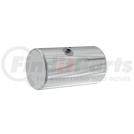 A03-39646-184 by FREIGHTLINER - Fuel Tank - Aluminum, 25 in., LH, 100 gal, Polished, 25 deg