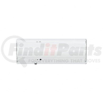 A03-39651-180 by FREIGHTLINER - Fuel Tank - Aluminum, 25 in., LH, 150 gal, Plain, 25 deg