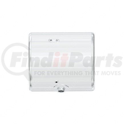 A03-39652-131 by FREIGHTLINER - Fuel Tank - Aluminum, 25 in., RH, 60 gal, Plain, 25 deg, without Exhaust Fuel Gauge Hole