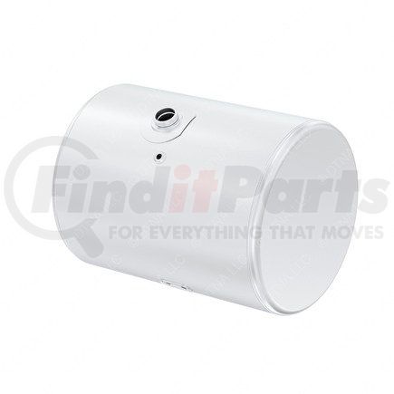 A03-39653-131 by FREIGHTLINER - Fuel Tank - Aluminum, 25 in., RH, 70 gal, Plain, 25 deg, without Exhaust Fuel Gauge Hole