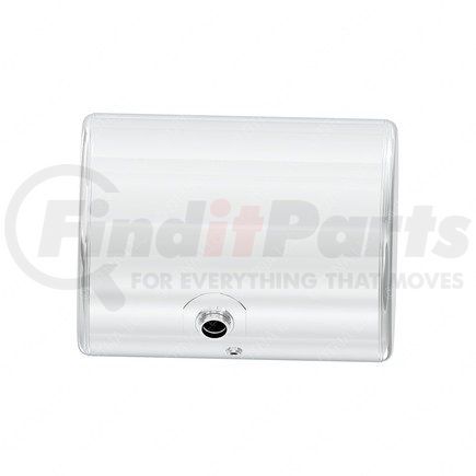 A03-39653-135 by FREIGHTLINER - Fuel Tank - Aluminum, 25 in., RH, 70 gal, Polished, 25 deg, without Exhaust Fuel Gauge Hole