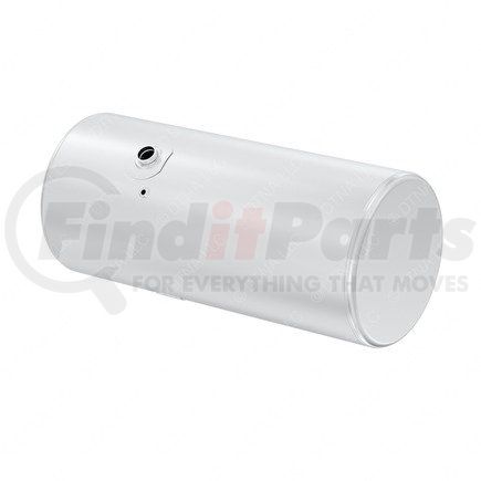 A03-39658-161 by FREIGHTLINER - Fuel Tank - Aluminum, 25 in., RH, 120 gal, Plain, without Exhaust Fuel Gauge Hole