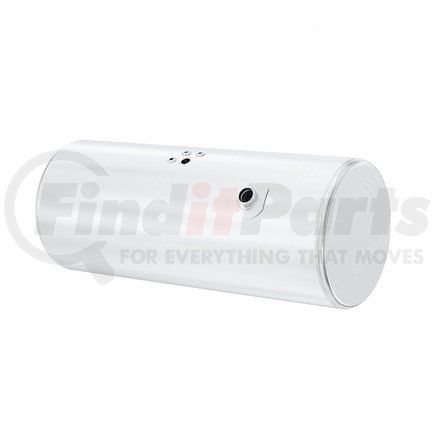 A03-39786-454 by FREIGHTLINER - Fuel Tank - Aluminum, 25 in., LH, 130 gal, Polished, 30 deg, Auxiliary