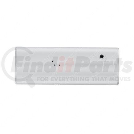 A03-39844-573 by FREIGHTLINER - Fuel Tank - Aluminum, 25 in., RH, 150 gal, Plain, Auxiliary 2, without Exhaust Fuel Gauge Hole