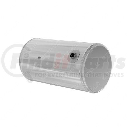 A03-39857-383 by FREIGHTLINER - Fuel Tank - Aluminum, 25 in., RH, 100 gal, Plain, without Electrical Flow Gauge Hole