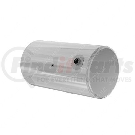 A03-39863-383 by FREIGHTLINER - Fuel Tank - Aluminum, 25 in., RH, 100 gal, Plain, without Electrical Flow Gauge Hole