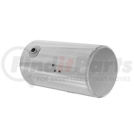 A03-39873-083 by FREIGHTLINER - Fuel Tank - Aluminum, 25 in., RH, 100 gal, Plain, without Electrical Flow Gauge Hole