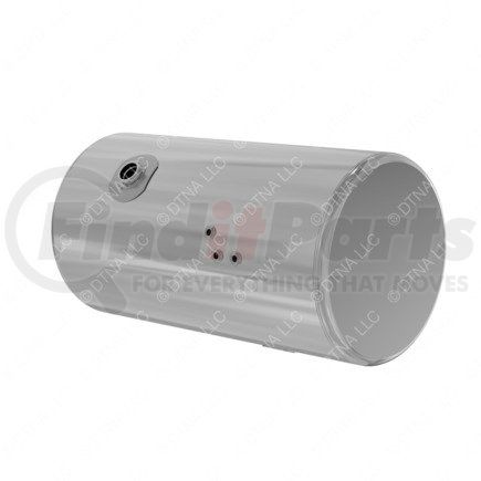 A03-39873-123 by FREIGHTLINER - Fuel Tank - Aluminum, 25 in., RH, 100 gal, Plain, without Electrical Flow Gauge Hole