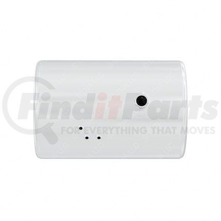 A03-39893-251 by FREIGHTLINER - Fuel Tank - Aluminum, 25 in., RH, 80 gal, Plain, 30 deg, Auxiliary, without Exhaust Fuel Gauge Hole