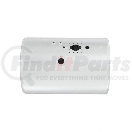 A03-39911-160 by FREIGHTLINER - Fuel Tank - Aluminum, 25 in., LH, 80 gal, Plain, Arctic Fox In-Tank Fuel Heater