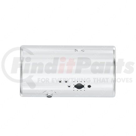 A03-39913-130 by FREIGHTLINER - Fuel Tank - Aluminum, 25 in., LH, 100 gal, Plain, Arctic Fox In-Tank Fuel Heater