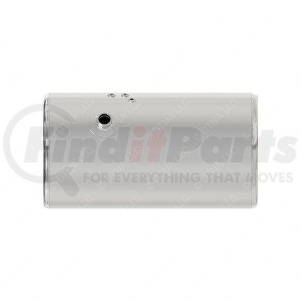 A03-39934-323 by FREIGHTLINER - Fuel Tank - Aluminum, 25 in., RH, 100 gal, Plain, 30 deg, without Exhaust Fuel Gauge Hole