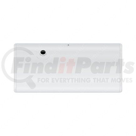 A03-38627-395 by FREIGHTLINER - Fuel Tank - Aluminum, 25 in., RH, 110 gal, Polished, without Exhaust Fuel Gauge Hole