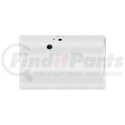 A03-38732-133 by FREIGHTLINER - Fuel Tank - Aluminum, 25 in., RH, 80 gal, Plain, without Exhaust Fuel Gauge Hole