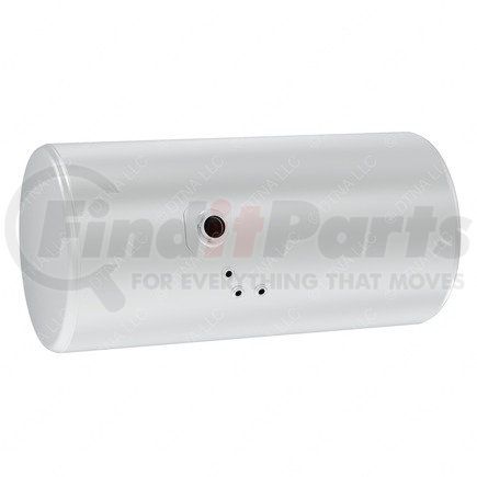 A03-38734-163 by FREIGHTLINER - Fuel Tank - Aluminum, 25 in., RH, 100 gal, Plain, without Exhaust Fuel Gauge Hole