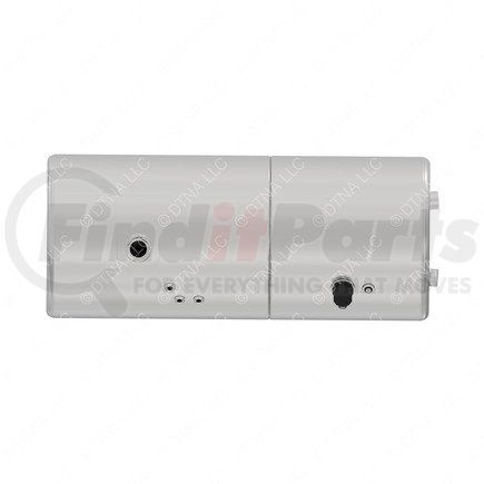 A03-39183-025 by FREIGHTLINER - Fuel Tank - Aluminum, 25 in., RH, 70 gal, Plain, Split