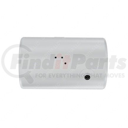 A03-39282-083 by FREIGHTLINER - Fuel Tank - Aluminum, 25 in., RH, 80 gal, Plain, without Exhaust Fuel Gauge Hole