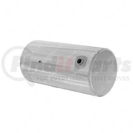 A03-39346-423 by FREIGHTLINER - Fuel Tank - Aluminum, 25 in., RH, 100 gal, Plain, without Electrical Flow Gauge Hole