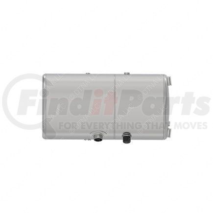 A03-40778-201 by FREIGHTLINER - Fuel Tank - Aluminum, 25 in., RH, 60 gal, Polished, Hydraulic, without Exhaust Fuel Gauge Hole