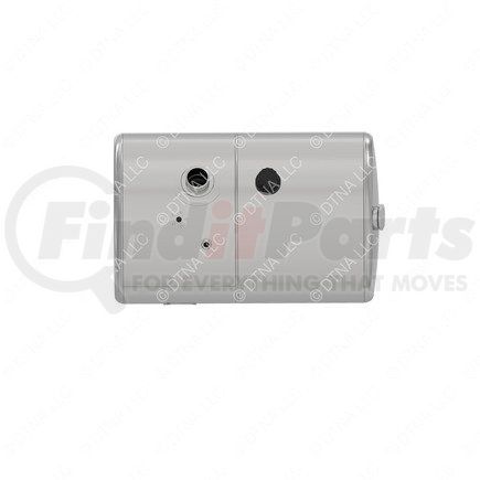 A03-40777-011 by FREIGHTLINER - Fuel Tank - Aluminum, 25 in., RH, 40 gal, Plain, Hydraulic, without Exhaust Fuel Gauge Hole