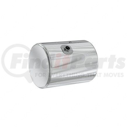 A03-40924-185 by FREIGHTLINER - Fuel Tank - Aluminum, 25 in., RH, 70 gal, Polished, without Electrical Flow Gauge Hole